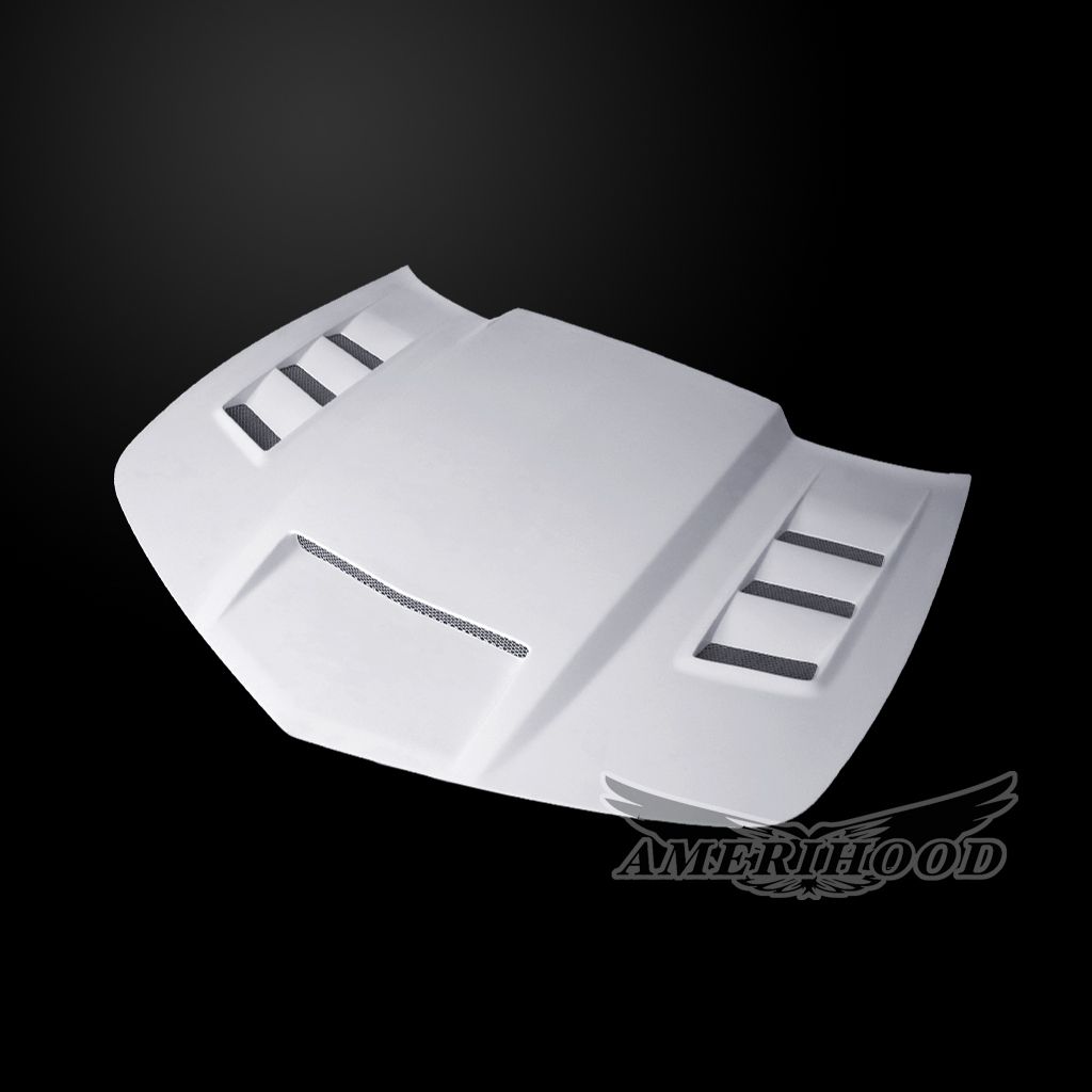 Chevrolet Camaro LS/LT 2014-2015 V6 ONLY Type-VIP Style Functional Heat Extractor Ram Air Hood