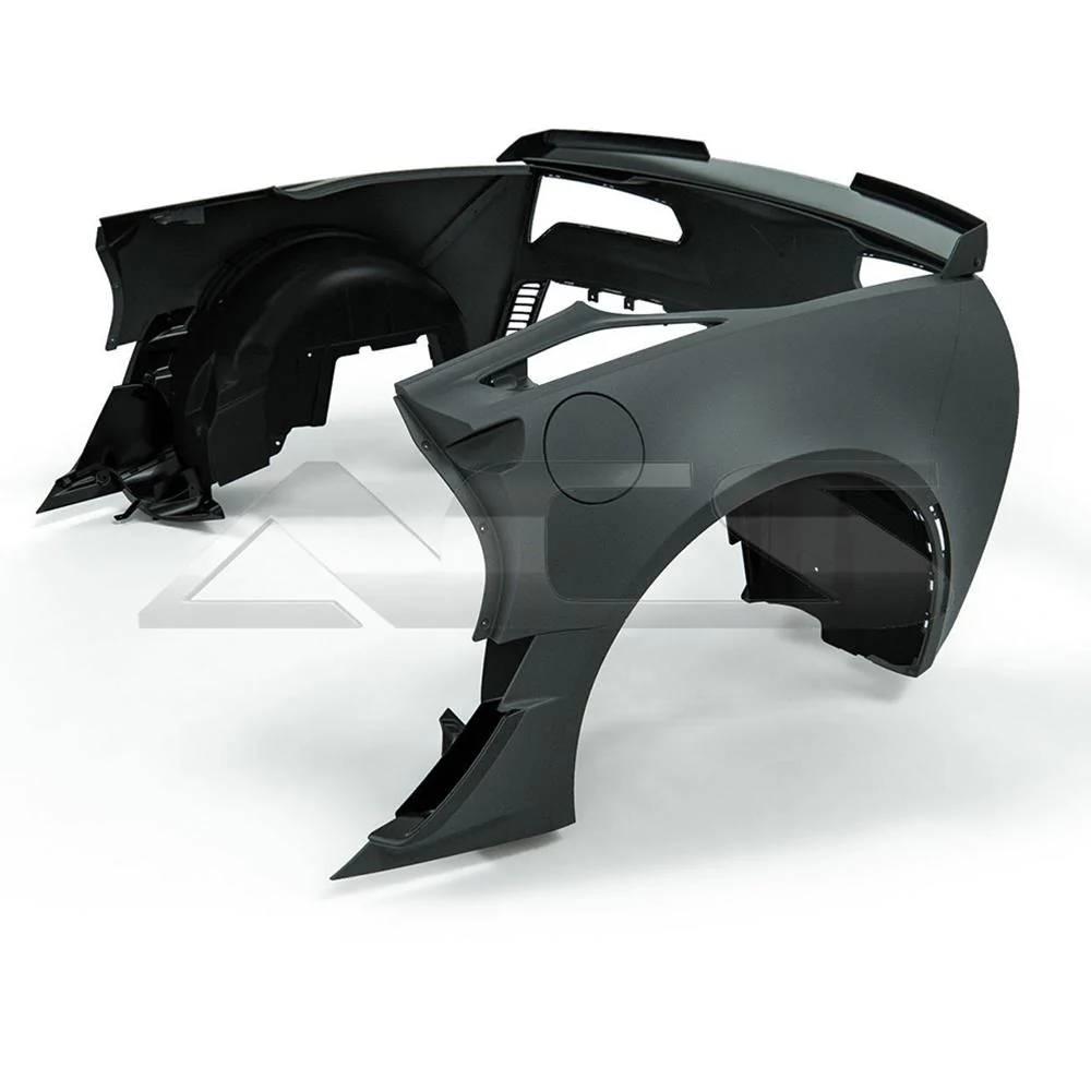 Corvette ACS GM Rear Wide Body Conversion Kit for Stingray, C7 Coupe