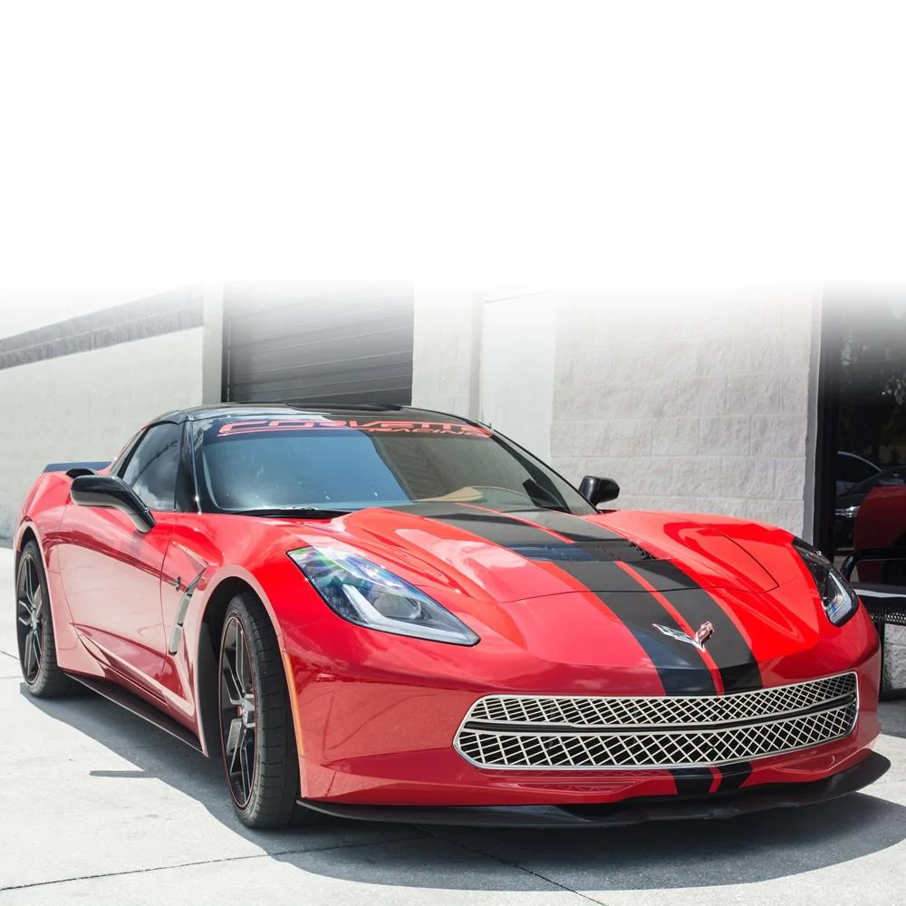 Corvette Expanded Diamond Pattern Grille Overlay, C7 Stingray, Z51, Z06
