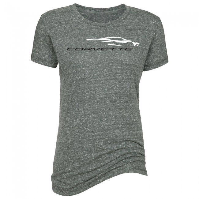 C8 Corvette Gesture T-Shirt, Women's, Graphite