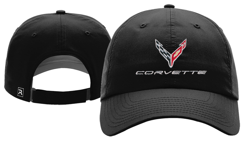 C8 Corvette, Richardson® Black Corvette Next Gen Unstructured Cap