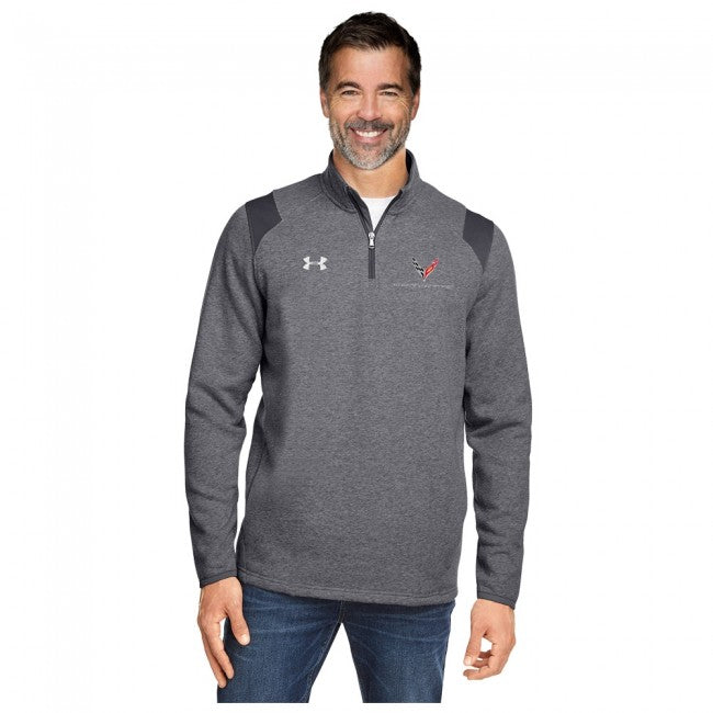 C8 Corvette Under Armour Venture Quarter-Zip Fleece : Carbon