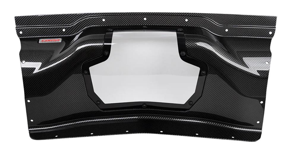 Corsa Carbon Fiber See Through Trunk Panels for 2020-2024 CORVETTE - AA44009