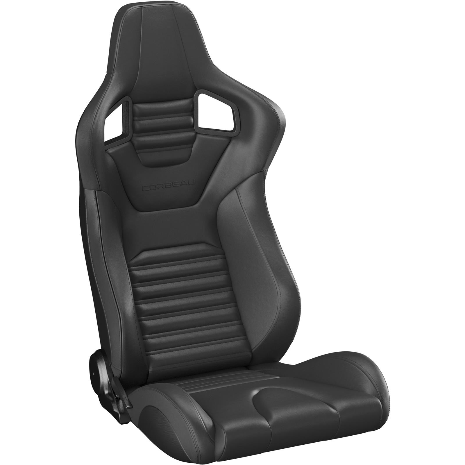 Corbeau Sportline  Racing Seat, RRS Black Vinyl / Carbon Vinyl, 74901PR