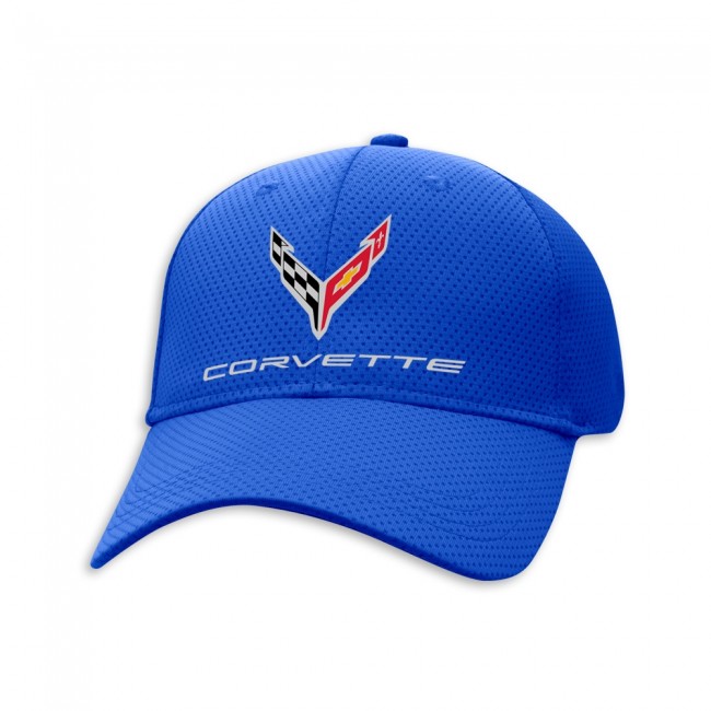 Corvette C8 Jersey-Mesh Cap Cobalt