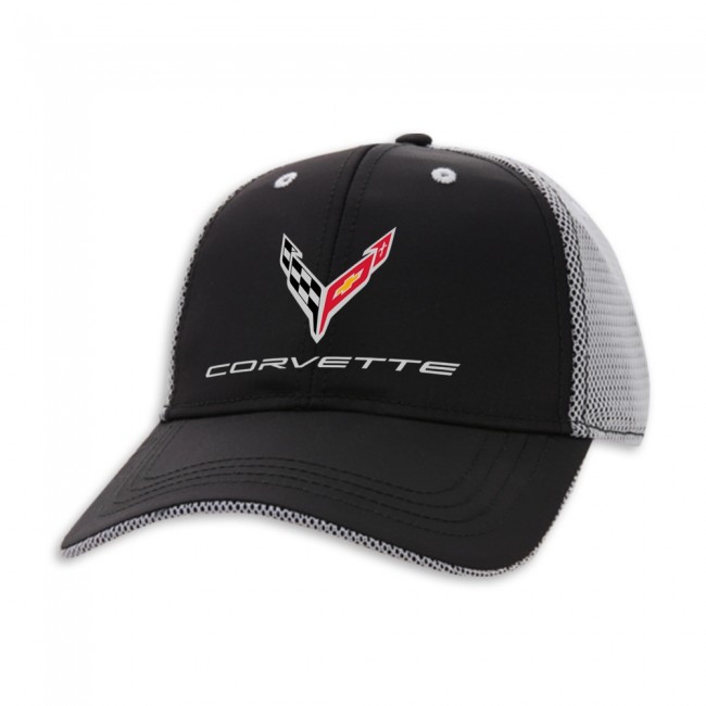 Corvette C8 Birdseye-Mesh Cap