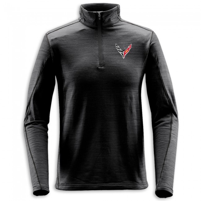 Corvette C8 Stormtech Traction Quarter-Zip - Dolphin Gray