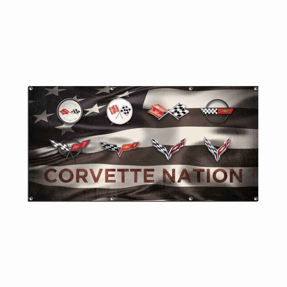 Corvette Nation Metal Print