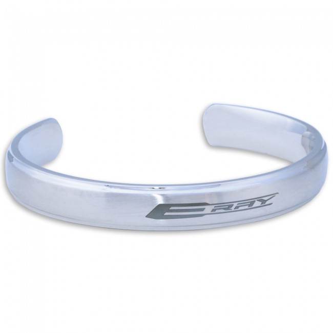 C8 Corvette E-RAY Stainless Steel Cuff Bracelet