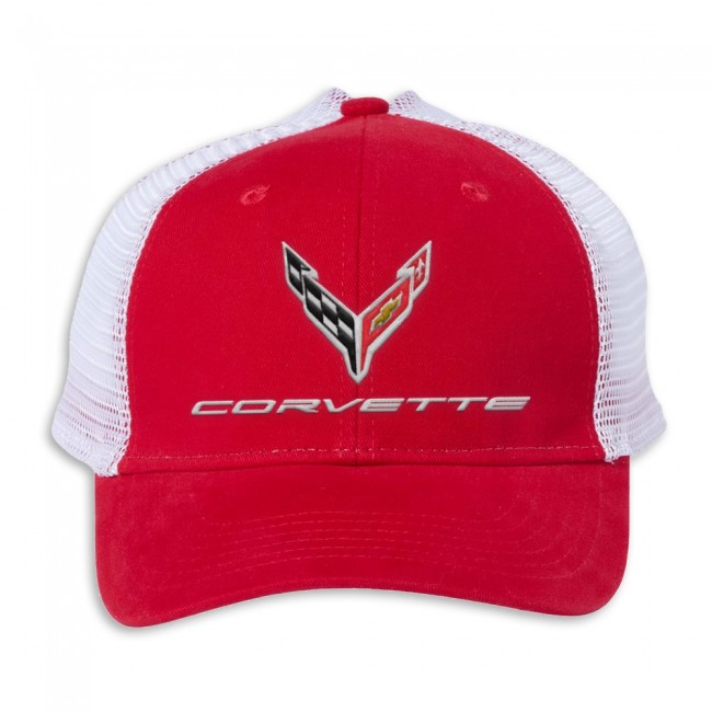 C8 Corvette Ponytail Mesh-Back Cap