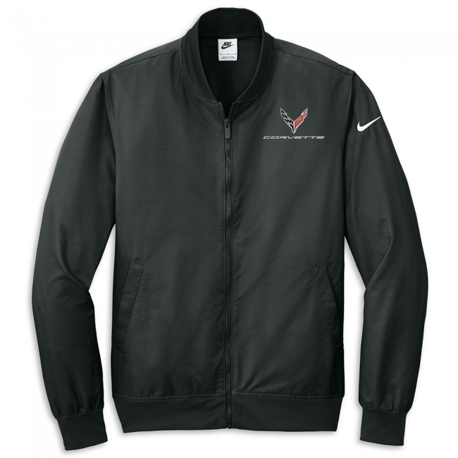 C8 Corvette  Nike Bomber Jacket, Black