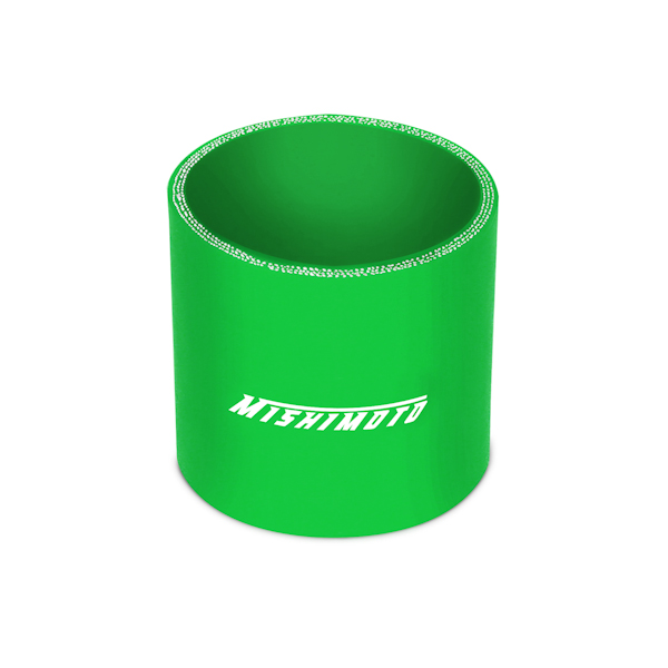 Mishimoto 2.5in Straight Coupler, Green