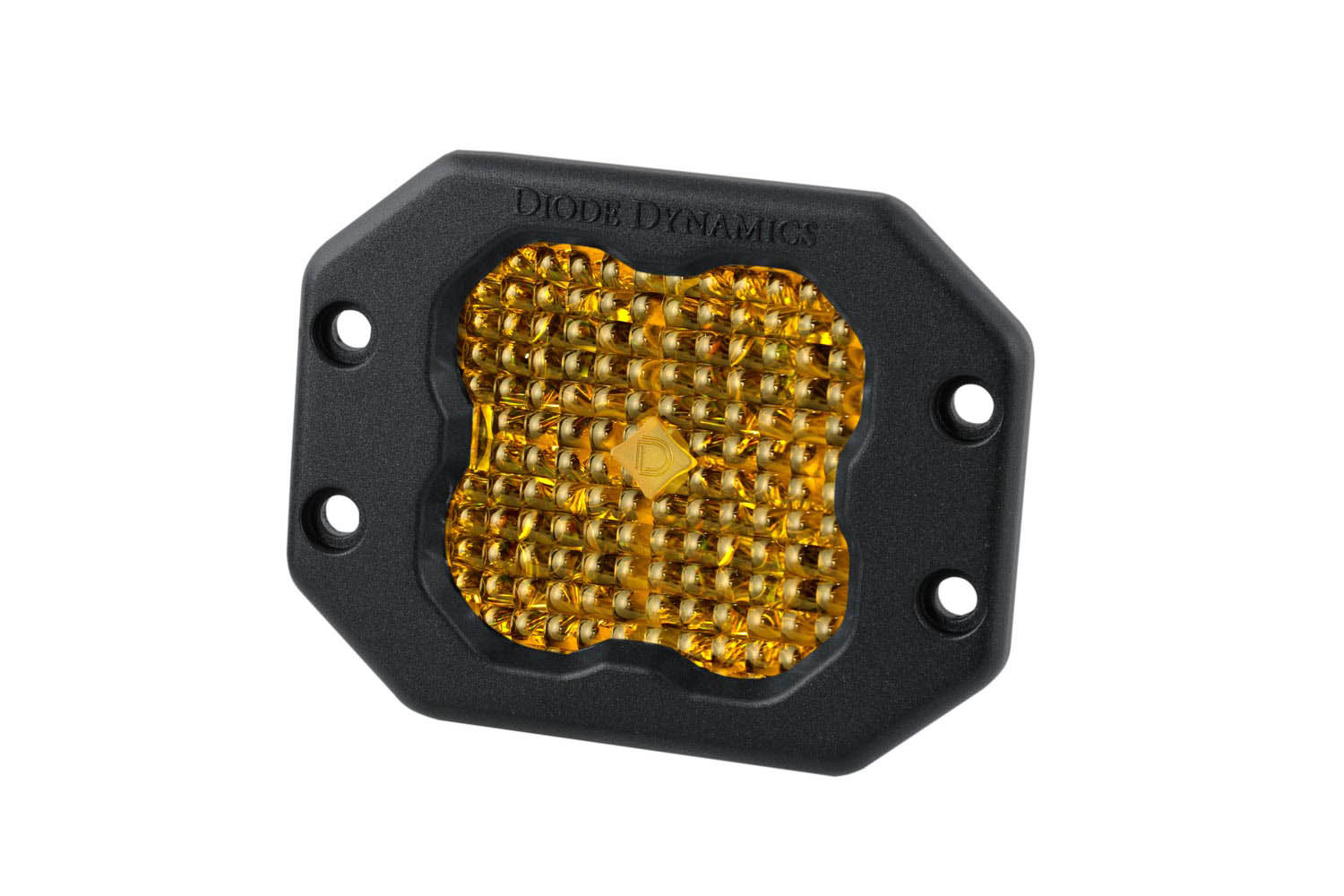 Diode Dynamics - DD6205S - Worklight SS3 Sport Yellow Flood Flush (single) DD620
