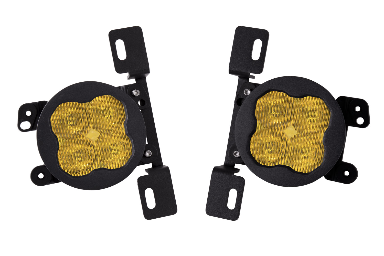 Diode Dynamics - DD6252 - Worklight SS3 Pro Type MR Kit Yellow SAE Fog DD6252