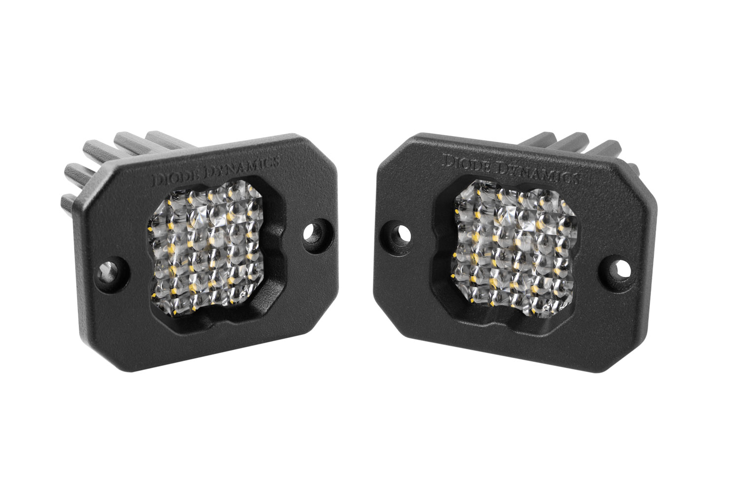 Diode Dynamics - Stage Series C1 LED Pod Sport White Flood Flush WBL (pair) DD64
