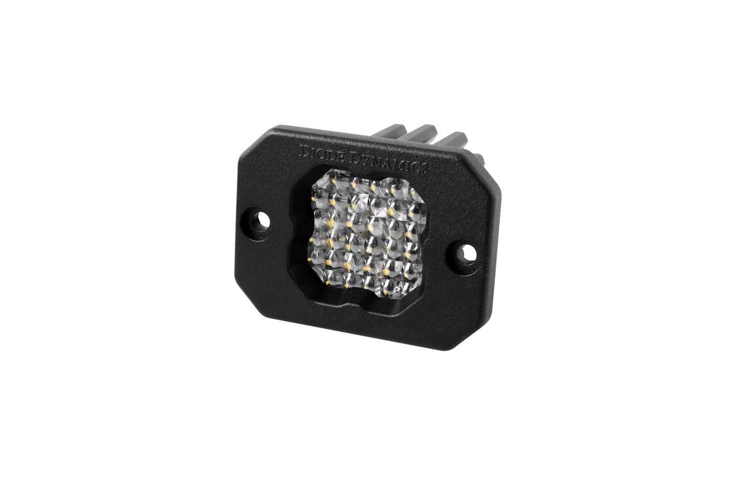 Diode Dynamics - Stage Series C1 LED Pod Pro White Flood Flush BBL (single) DD64