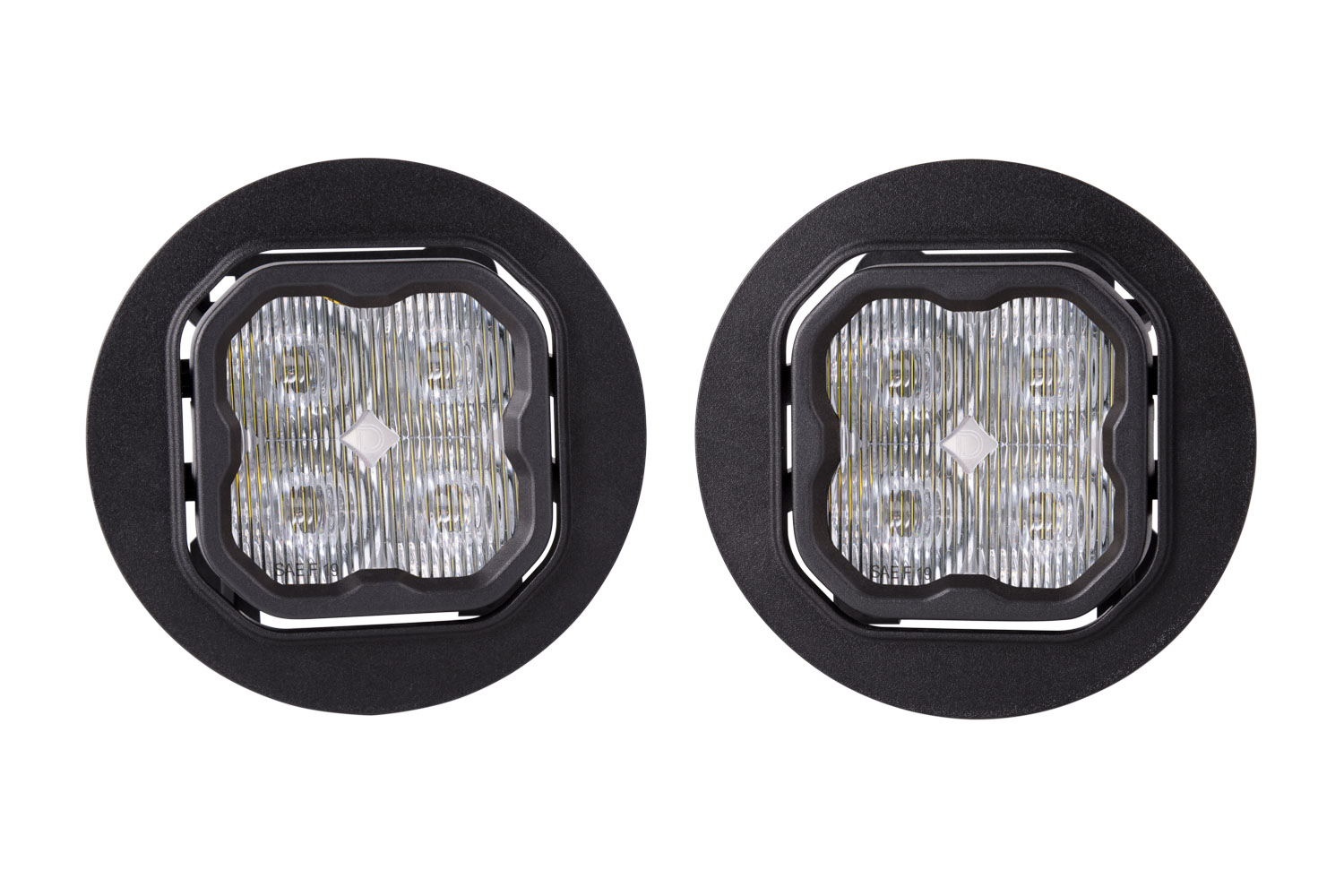 Diode Dynamics - SS3 Type OB LED Fog Light Kit Sport White SAE Fog DD6636