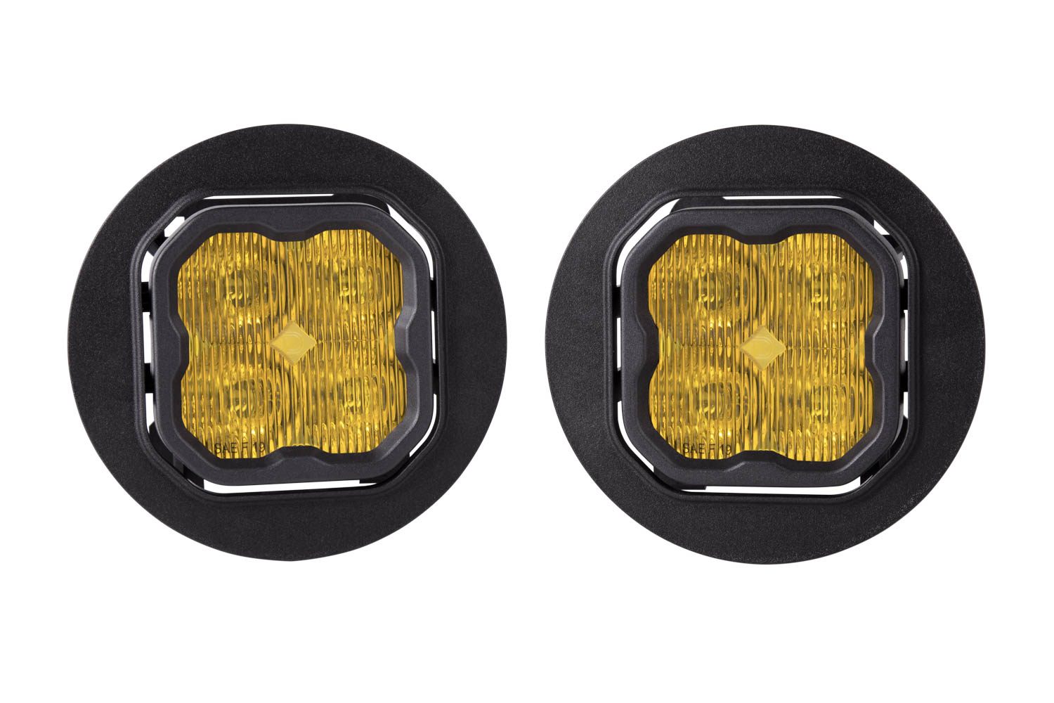Diode Dynamics - SS3 Type OB LED Fog Light Kit Sport Yellow SAE Fog DD6637