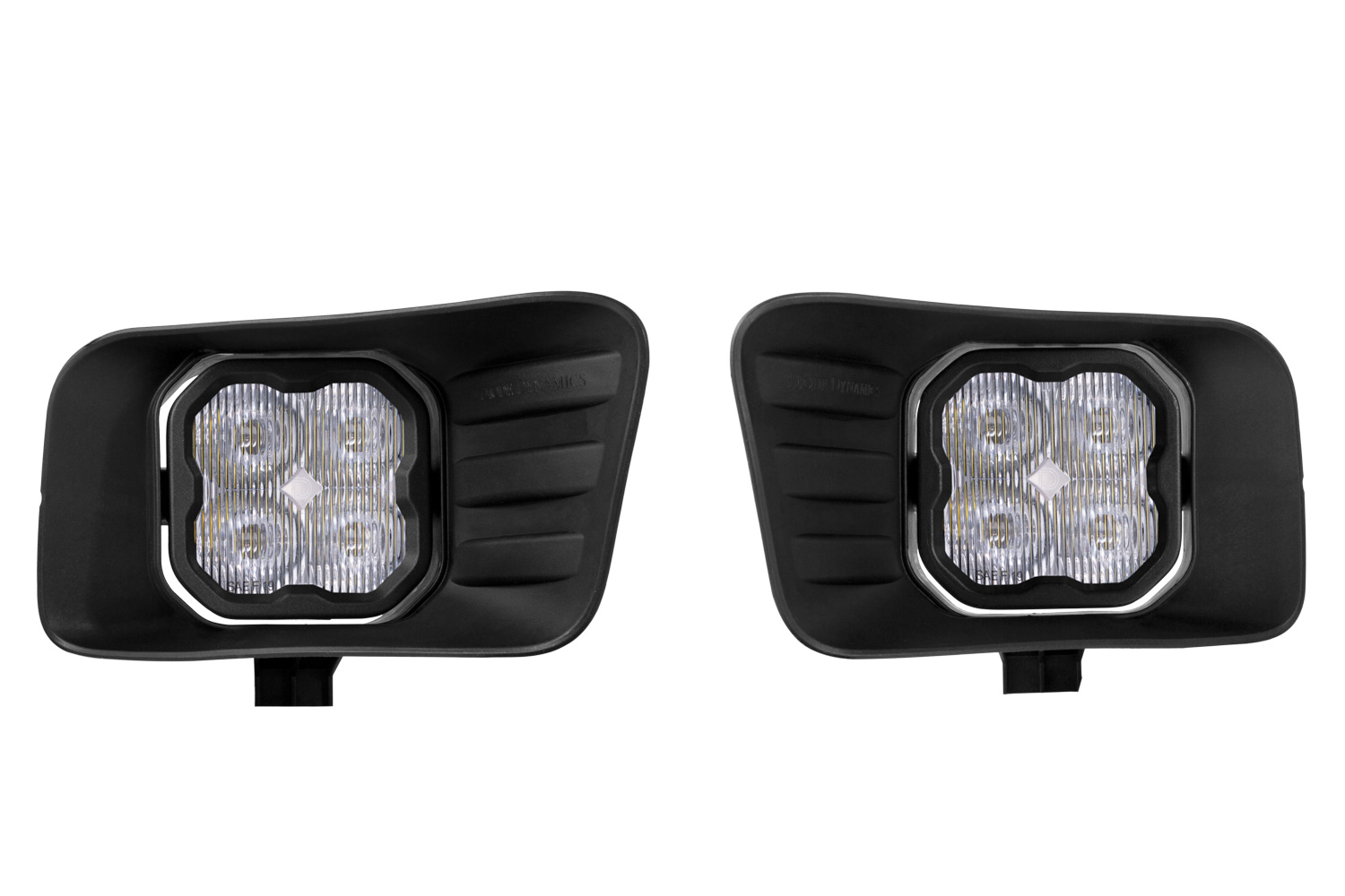 Diode Dynamics - SS3 Ram Horizontal LED Fog Light Kit Max White SAE Fog DD6714