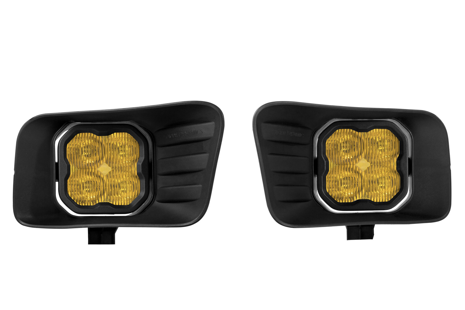 Diode Dynamics - SS3 Ram Horizontal LED Fog Light Kit Pro Yellow SAE Fog DD6683