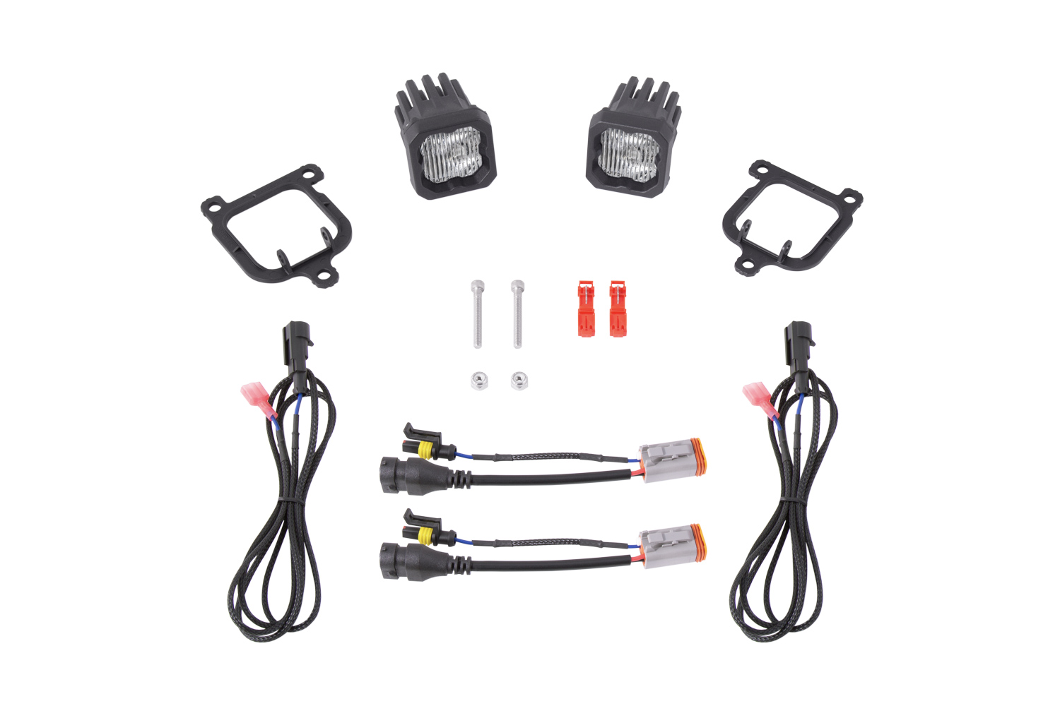 Diode Dynamics - SSC1 Type FBS LED Fog Light Kit White SAE Fog DD7174