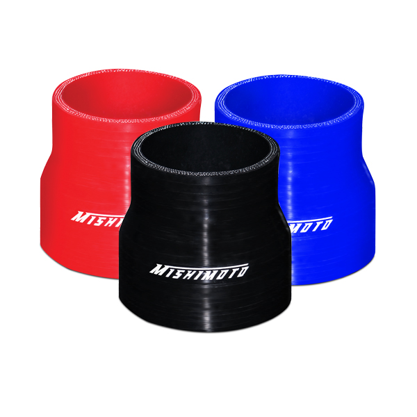 Mishimoto 2.5in to 3in Silicone Transition Coupler, Various Colors, Black