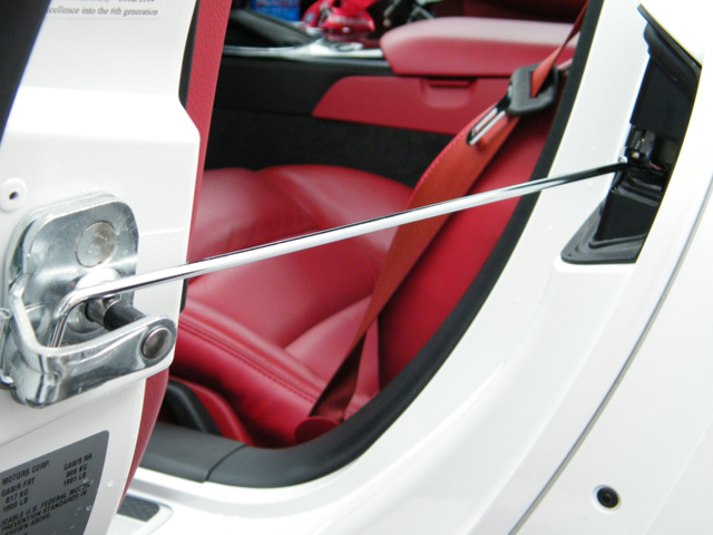 Car Show DOOR ARMS - fits Corvette C5/C6 1997-2013 Only