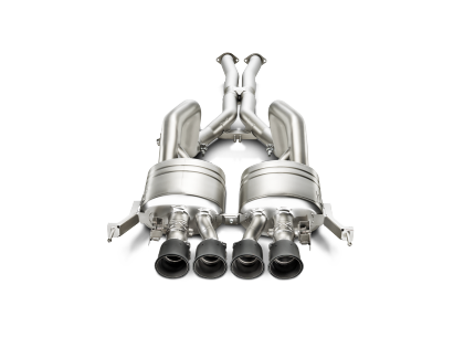 Akrapovic C7 Corvette Stingray Evolution Titanium Exhaust System w/ Tail Pipes Carbon Tips