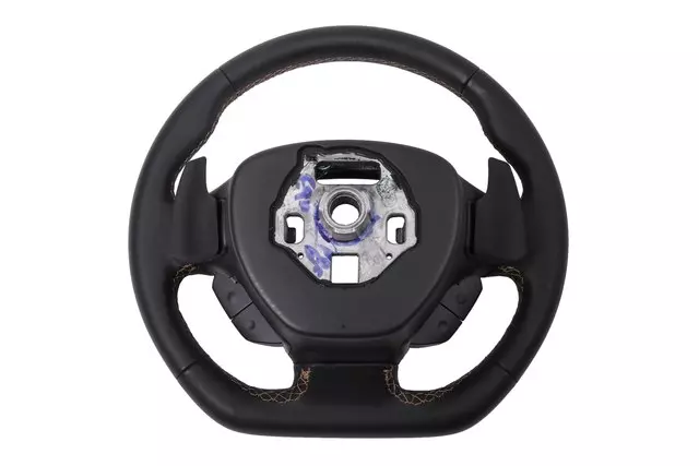 2015-2019 C7 Corvette Z06 Steering Wheel Automatic Black Suede Black Stitching