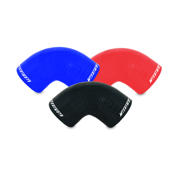 Mishimoto 2.5in, 90 Degree Coupler, Various Colors, Black