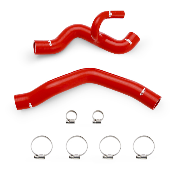 Mishimoto Camaro V6 Silicone Radiator Hose Kit (Without HD Cooling Package), Red