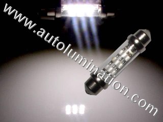 C5 and C6, Z06 Corvette LED High Powered 9 LED SMT Festoon 212-2