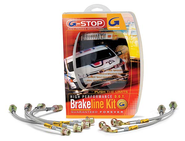 C6/Z06, Grand Sport, ZR1 Corvette Goodridge G-Stop Series Stainless Steel Brake Lines Set of 4