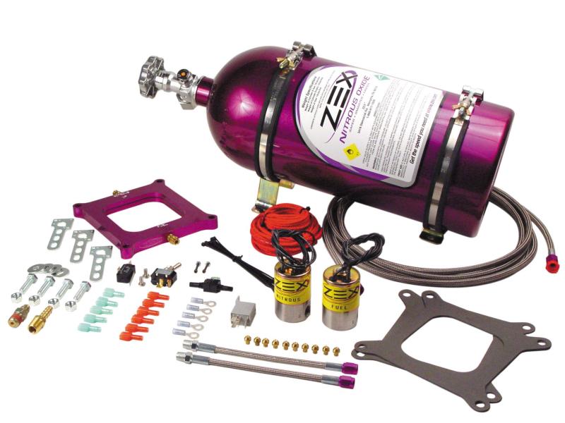 ZEX Square Flange Perimeter Plate Nitrous System w/o Bottle, Injection System Kit, Corvette, Camaro and others
