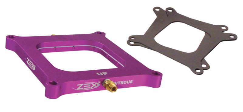 ZEX Dominator Flange Black Perimeter Plate, Oxide Injector Plate, Corvette, Camaro and others