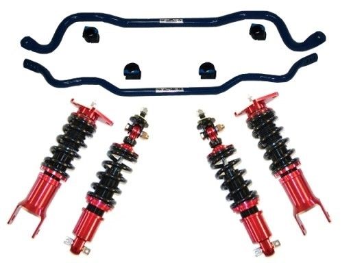 C6 Corvette LG Motorsports GT2 Adjustable Coil-Over Shock Package with LG G1 Sway Bars