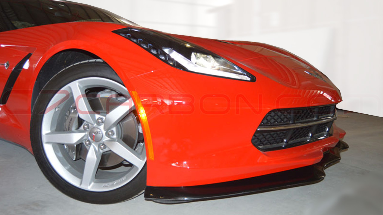 2014- 19 C7 Corvette,  GTX Front splitter,  Fiberglass