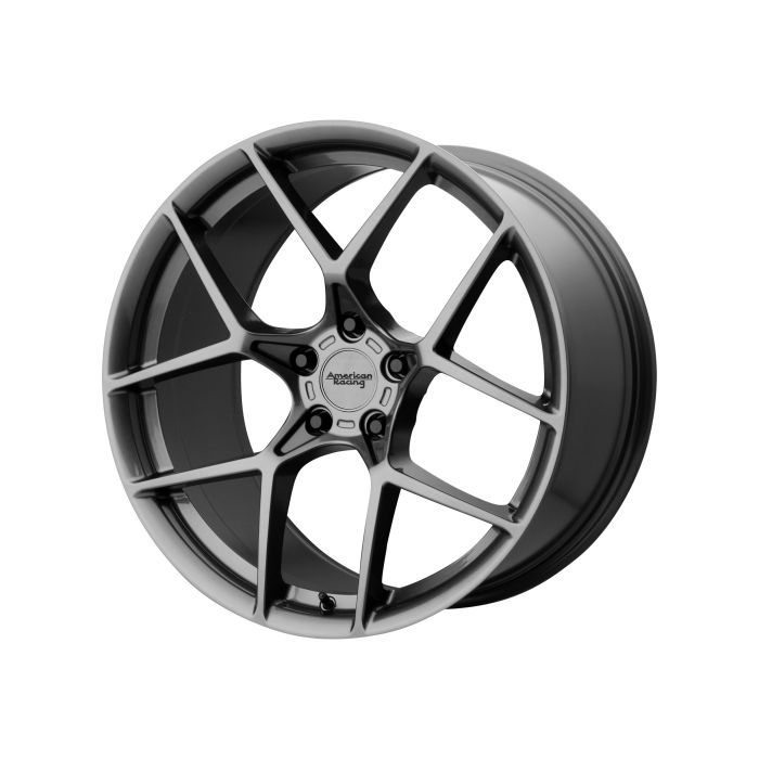 C6 & C7 Corvette 18x8.5 American Racing AR924 Graphite Wheel (+50mm), Single Whe