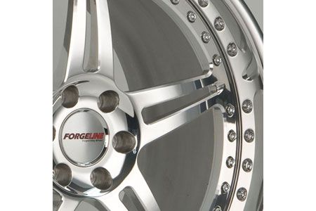 Forgeline Option A - Fully Polished Center Wheel
