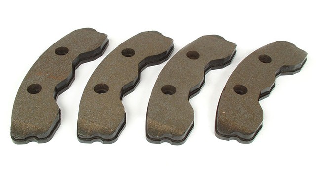 Hawk Z06 / Grand Sport C6 Corvette 1 Piece Hawk FRONT HPS Street Brake Pad, set of 4