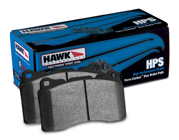 C6/ZR1 Corvette Hawk HPS Brake Pads - Rear Corvette (ZR1 and Z07 models)