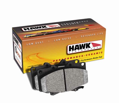 Hawk C6 & C6 Z51 Corvette Ceramic Brake Pads - Stoptech 4 Piston