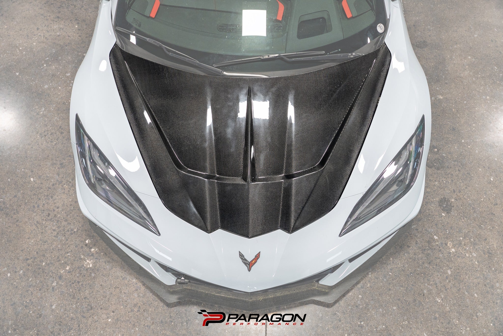 CCS CARBON FIBER HOOD PERFORMANCE TRACK STYLE