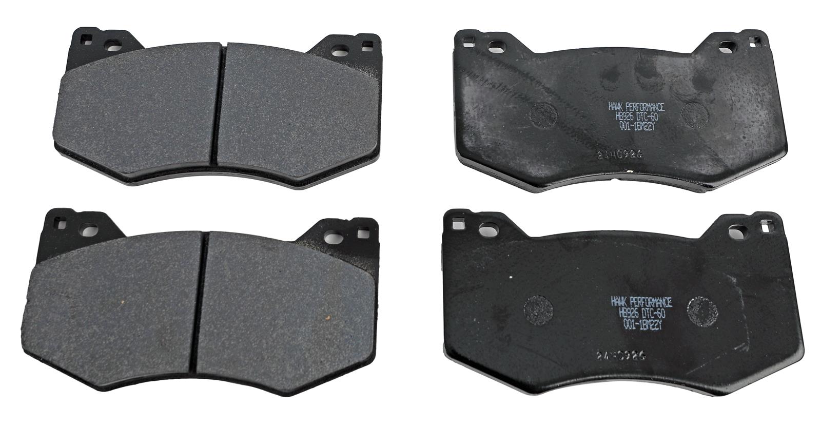 Hawk Performance DTC 60 Brake Pads for 2020-2021 CORVETTE - HB926G.577