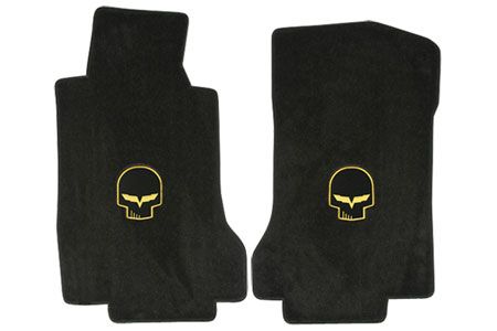 C6 Corvette 05-07E Lloyd Velourtex Floor Mats w/Jake Emblem