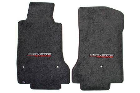 C6 Corvette 07L-13E Lloyd Ultimat Floor Mats w/Corvette Racing Emblem