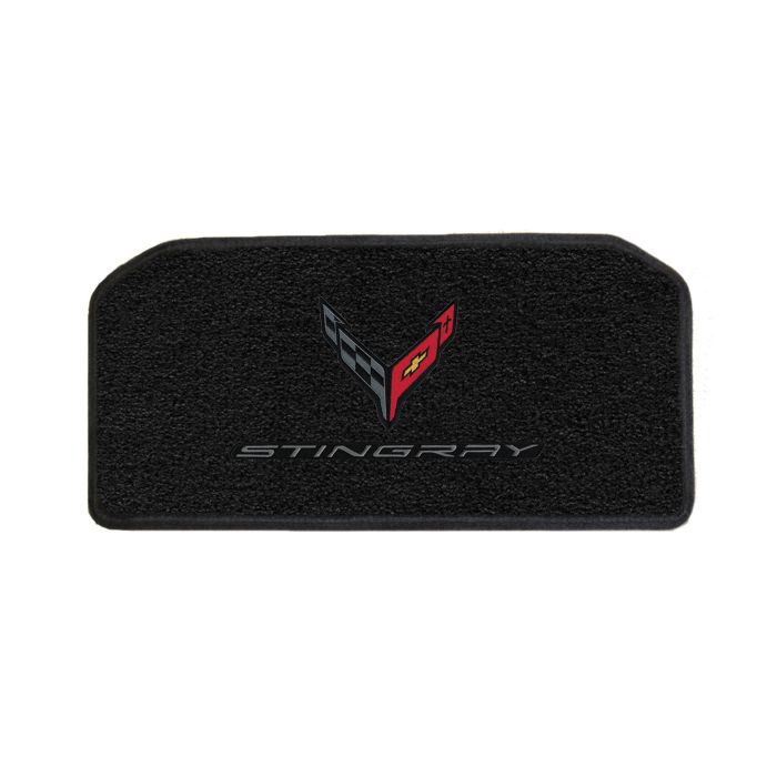 C8 Corvette  20-22 Lloyd Ultimat Front Storage Compartment Mat w/C8 Emblem & Sti