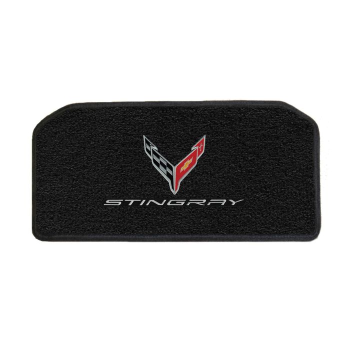 C8 Corvette  20-22 Lloyd Ultimat Front Storage Compartment Mat w/C8 Emblem & Sti