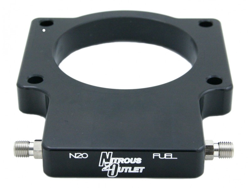 Camaro 5th Gen 2010 to 2015 GM 90mm LSX Nitrous Plate Conversion (Side Located Fittings)