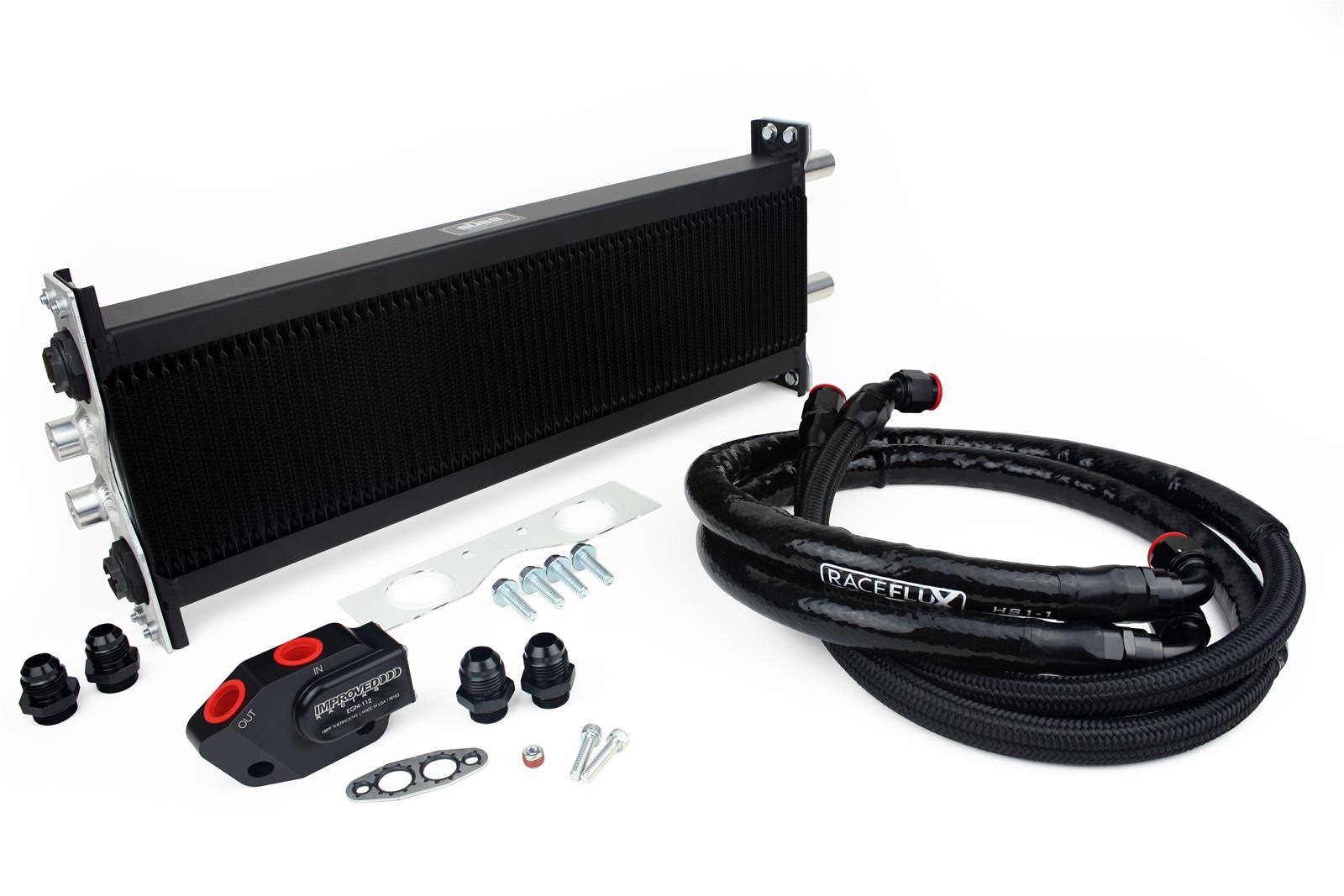 Improved Racing Performance Oil Cooler Kits for 2005-2013 CORVETTE - EC6-600-T4